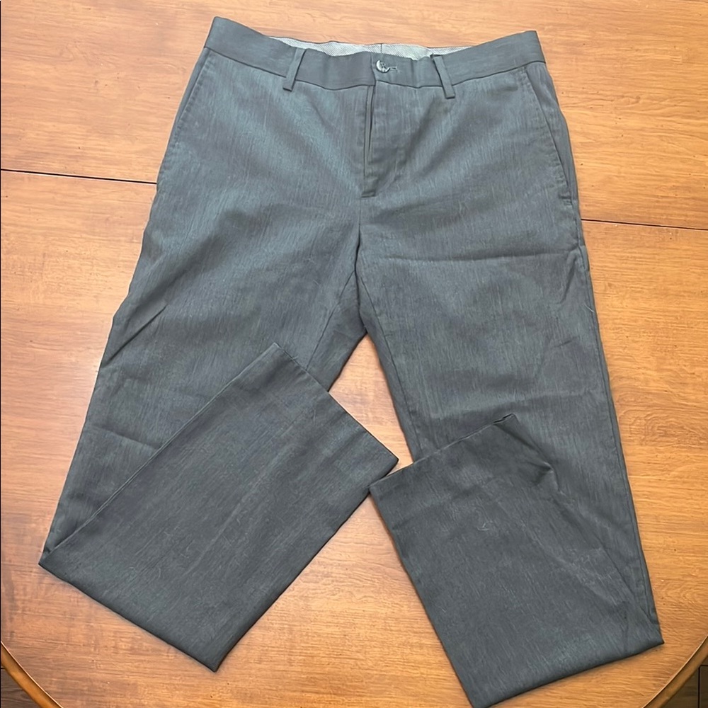 Mexx Gray Dress Pants Flat Front Design